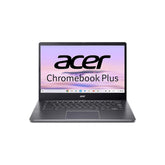 Acer Chromebook Plus, Intel Core i3 13th Gen-515U, 8GB RAM, 256GB SSD, Full HD IPS 15.6"/39.6cm, ChromeOS, Silver, 1.68KG