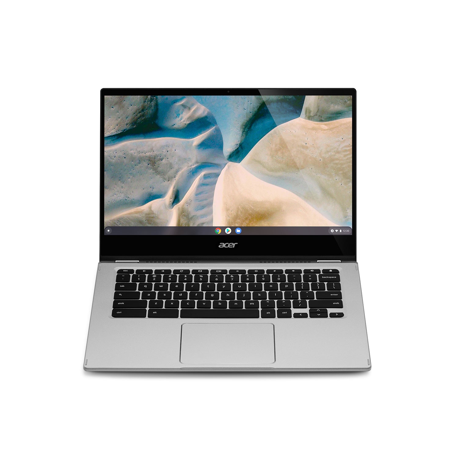 Acer Chromebook Plus Spin CP514-4HN Laptop Touch Display (Intel Core i5 Processor 120U/ 16GB/256GB SSD /ChromeOS) Steel Gray
