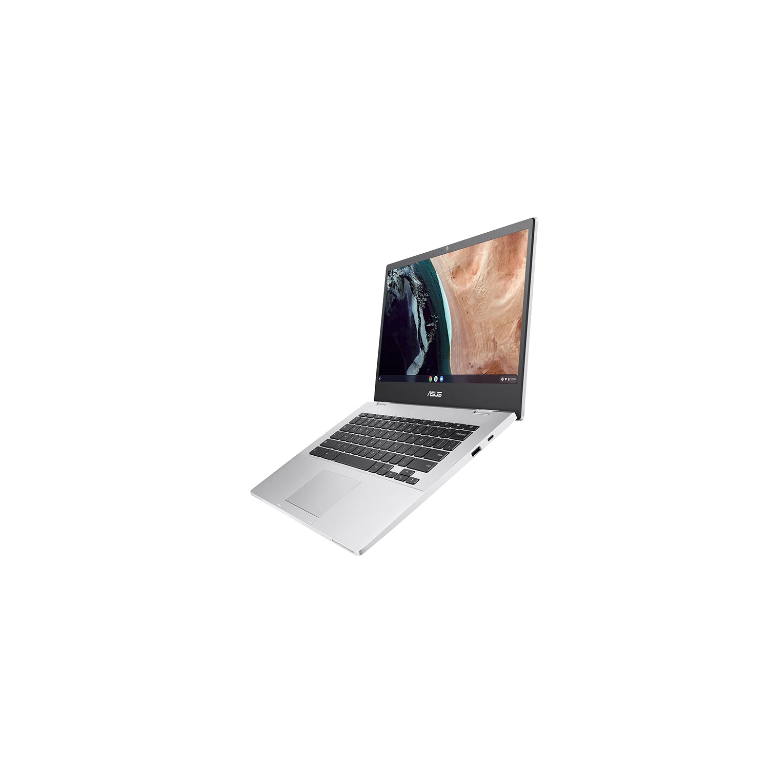 ASUS Chromebook Intel Celeron Dual Core N4500 - (8 GB/128 GB eMMC Storage/ChromeOS) CX1400CKA-EK0456 (14 Inch, Silver, 1.47 Kg)