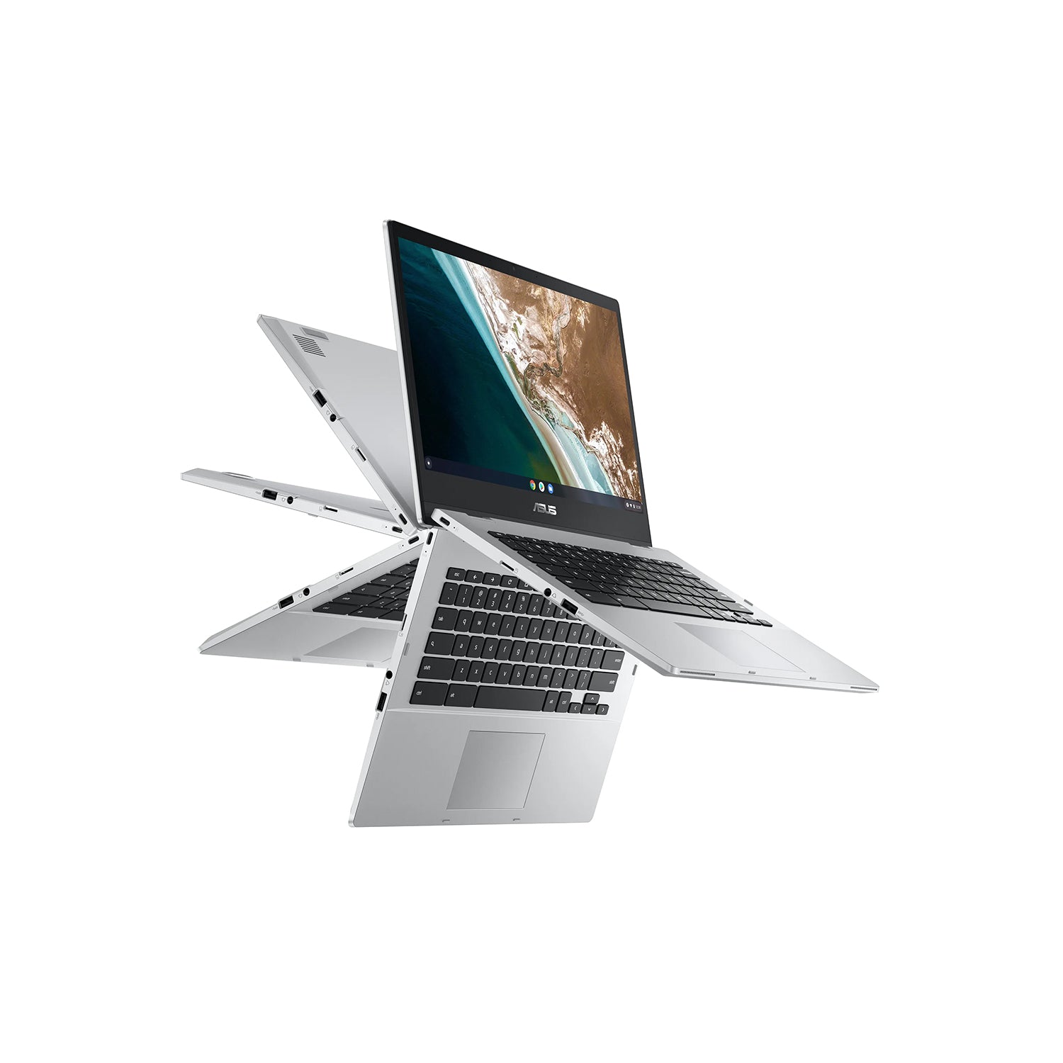 ASUS Chromebook Flip, Home Laptop, Intel Celeron N4500 (8GB/128G eMMC/Intel UHD Graphics/14.0" FHD/Chrome OS) CX1400FKA-EC0168