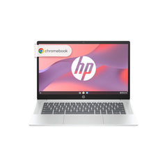 HP Intel Core N N100 - (4 GB/64 GB EMMC Storage/Chrome OS) 14a-nf0014TU Chromebook  (14 Inch, Glacier Silver, 1.45 Kg)